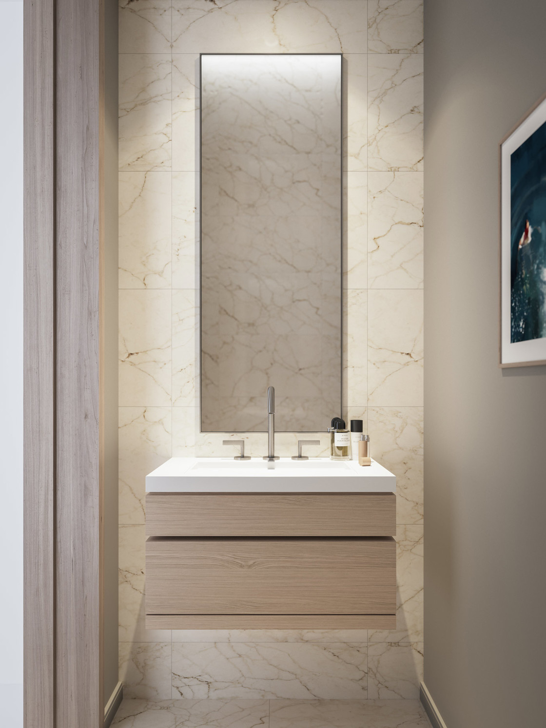 Modern Powder Room